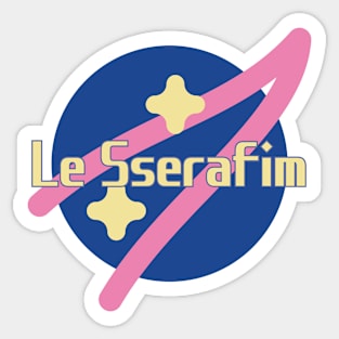 Le Sserafim NASA Sticker